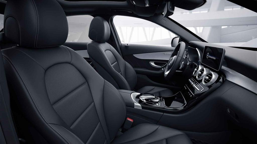 Mercedes-Benz C-Klasse 160 Berline AMG Line | Panoramisch Da, Autos, Achat, 4 portes, Noir, Automatique