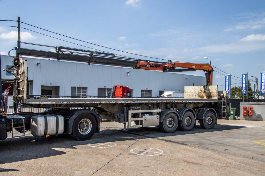 SYSTEM TRAILER CRANE/KRAN/GRUE-PALFINGER 24T/M+3EXT, Overige brandstoffen, Bedrijf, Aanhangers en Opleggers, Te koop
