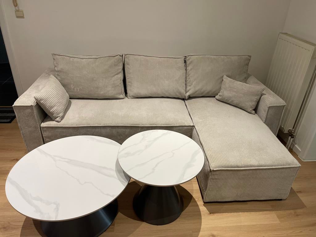 Salon avec table, Maison & Meubles, Enlèvement, Comme neuf