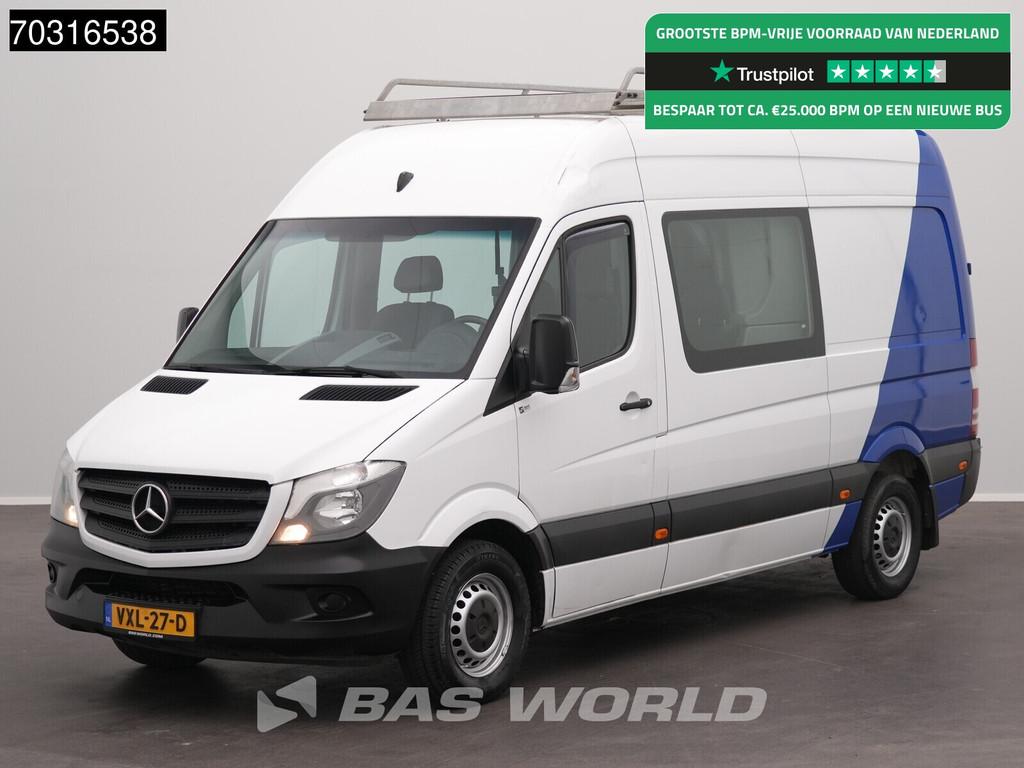 Mercedes Sprinter 316 CDI Dubbel Cabine L2H2 3,5t Trekhaak 1, Euro 5, Stof, Gebruikt, 4 cilinders
