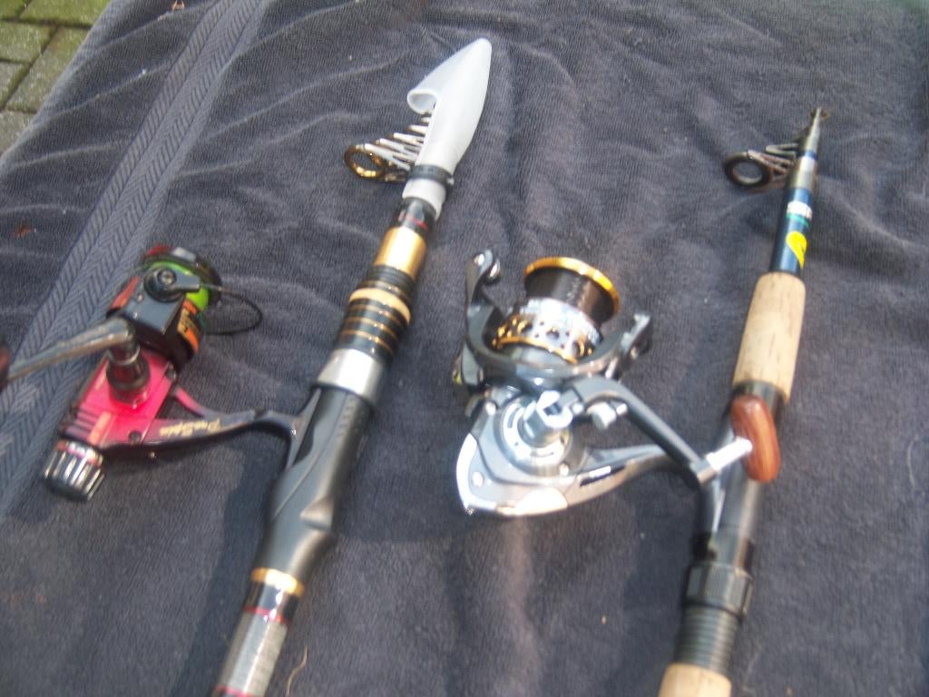 forel gerief, Sports nautiques & Bateaux, Pêche à la ligne | Général, Comme neuf, Canne à pêche complète, Enlèvement