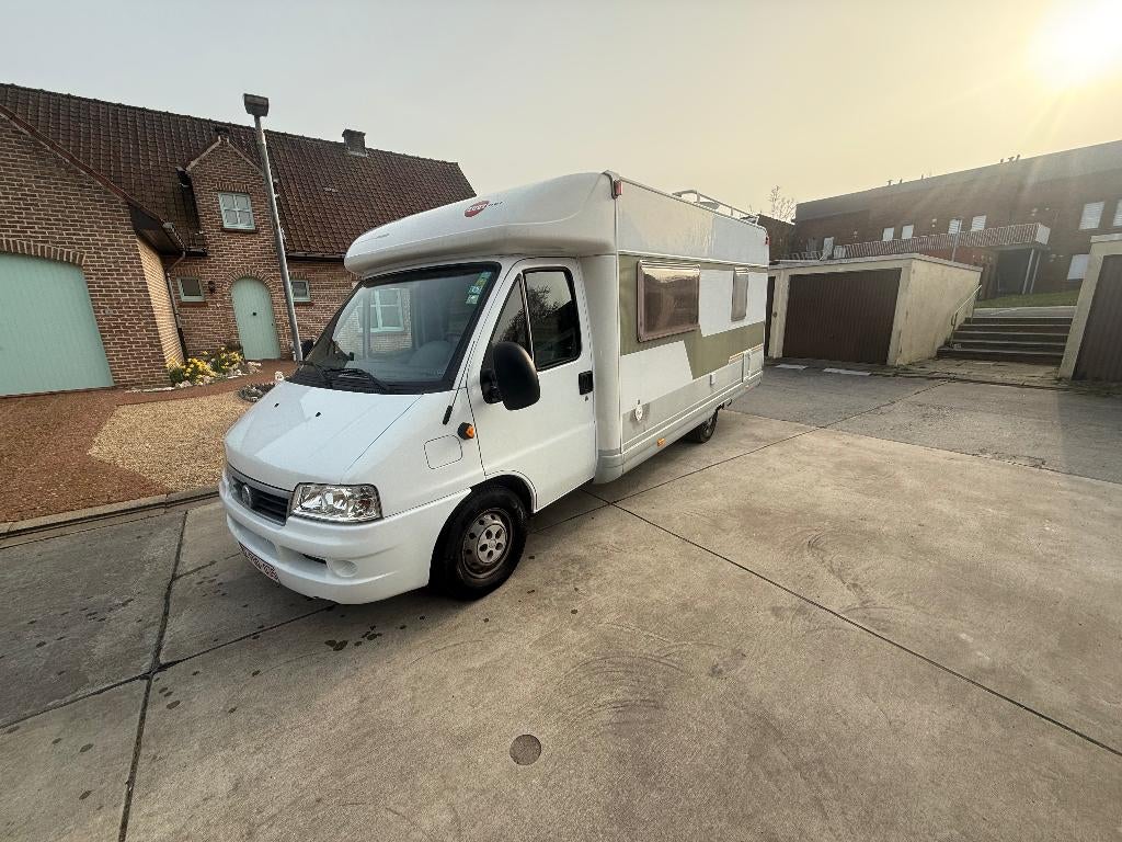 camper fiat burstner T603 in goede staat, Jusqu'à 4, 6 à 7 mètres, Entreprise, Fiat