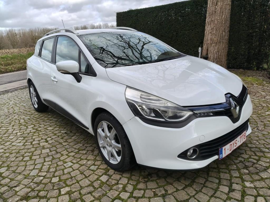 Clio, break, benzine euro 5, gekeurd voor verkoop, Euro 5, Stof, Wit, Particulier