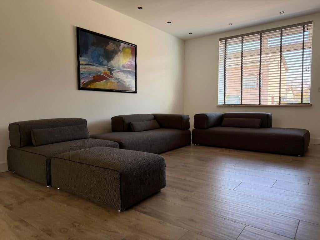 Leolux Ponton - comme neuf, Maison & Meubles, 100 à 125 cm, Quatre personnes ou plus, Comme neuf, Enlèvement