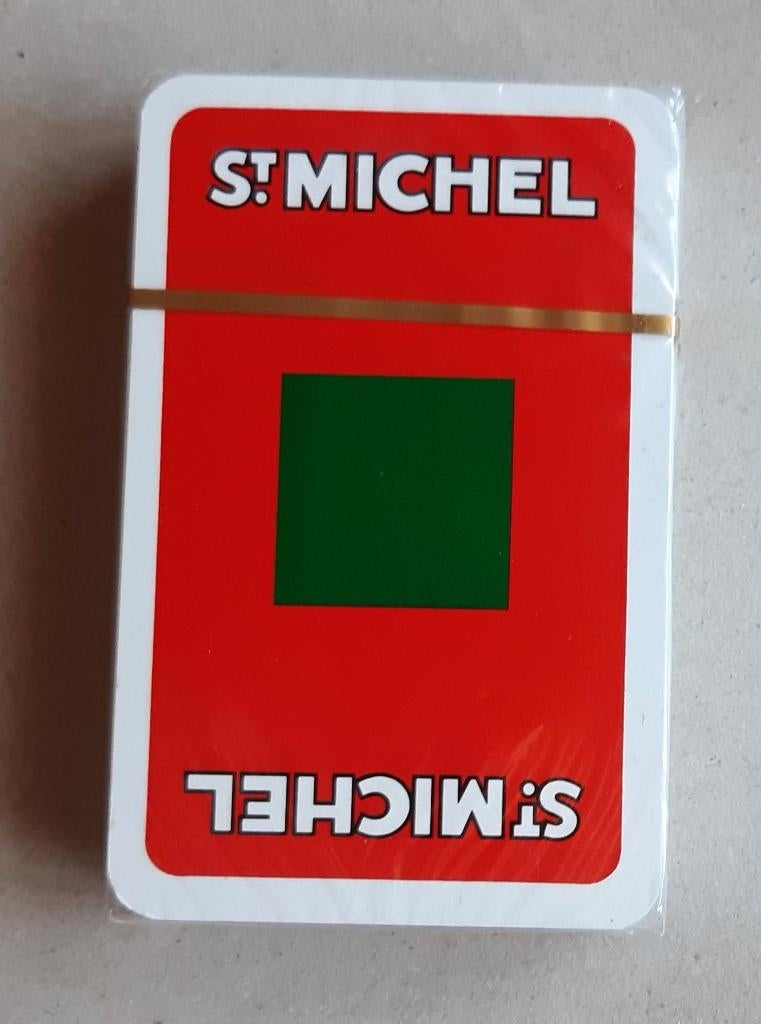 SPEELKAARTEN SIGARETTEN St MICHEL RECLAME TABAK TABAC., Ophalen of Verzenden, Speelkaart(en)