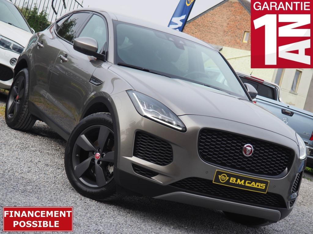 Jaguar E-Pace 2.0 D AWD S  AUTOMAAT  LEER-GPS-CAM, Auto's, Jaguar, Automaat, 158 g/km, 4 cilinders, Bruin