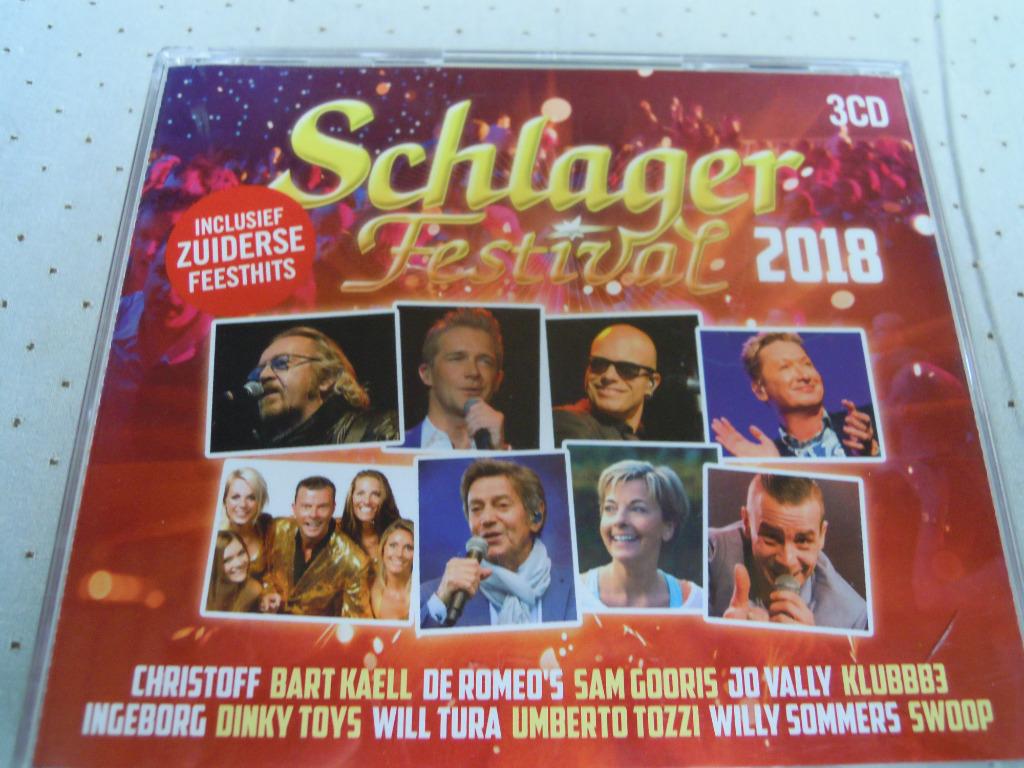 Schlager Festival 2018 ( 3 cd's ), Ophalen of Verzenden, Zo goed als nieuw, Boxset