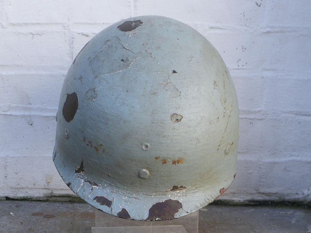 Liner ABL mod. 51 Cogebi redistribué à la Force navale belge, Collections, Envoi, Marine, Casque ou Béret