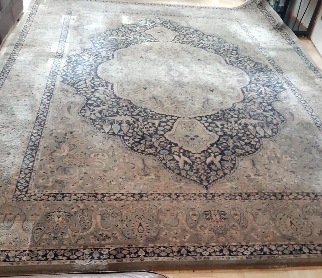 Tapis à laine 4mx3m, Maison & Meubles, Ameublement | Tapis & Moquettes, Comme neuf