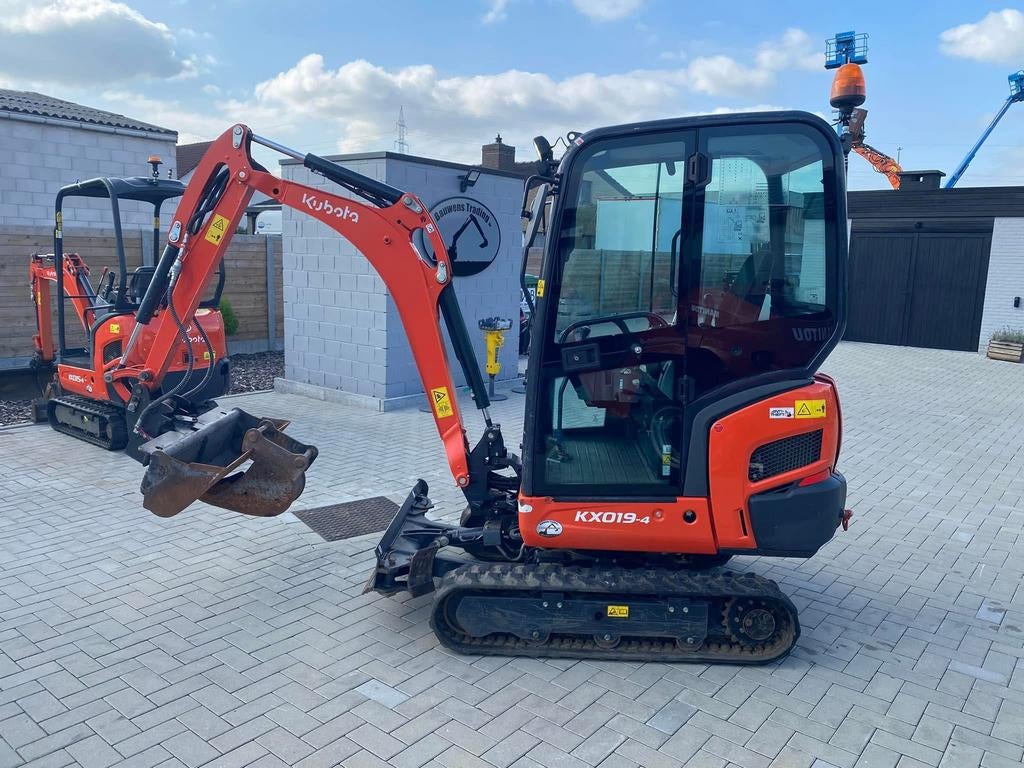 Kubota KX019-4, Ophalen