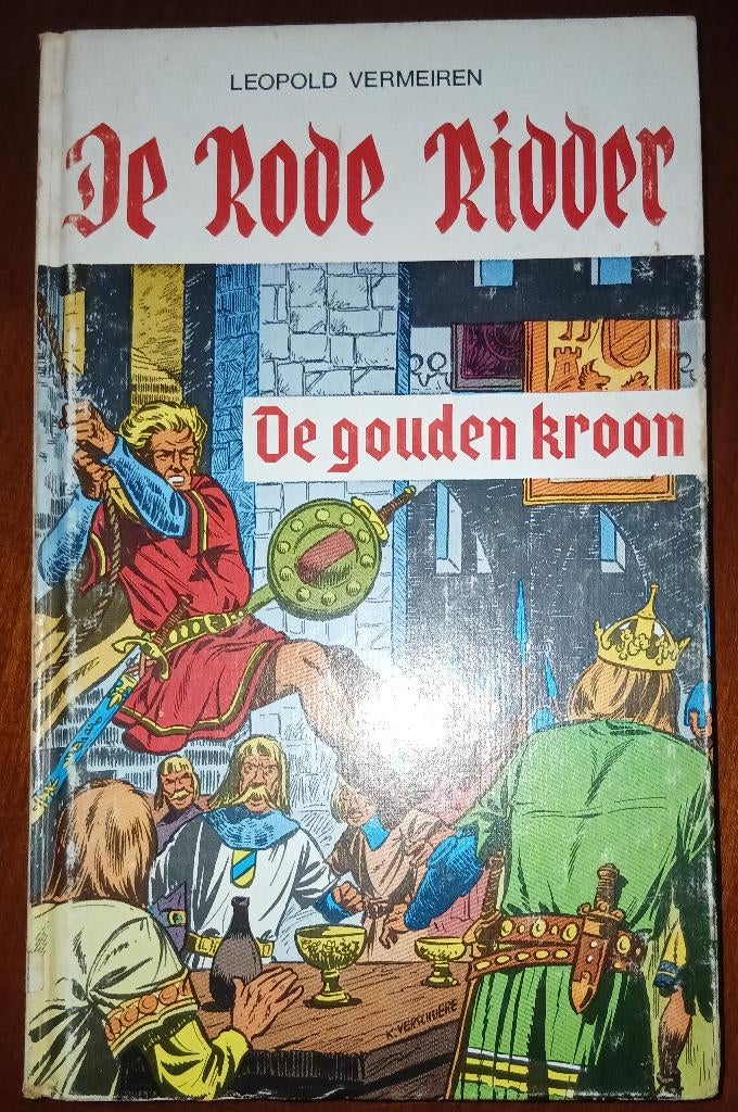 De Rode Ridder De gouden kroon (L. Vermeiren), Leopold Vermeiren, Enlèvement ou Envoi, Fiction, Utilisé