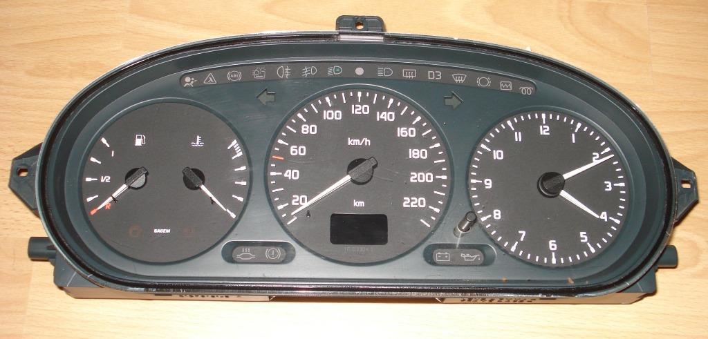 Km teller Renault Mégane herstel instrumentenpaneel, Ophalen of Verzenden, Gebruikt, Renault