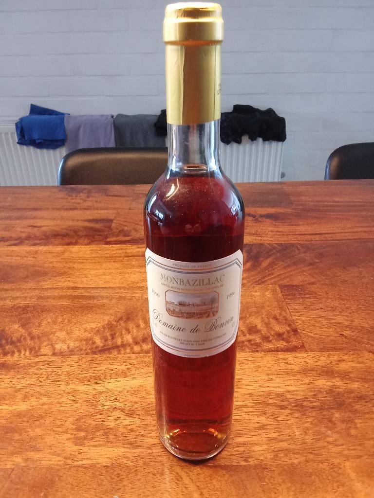 1996 Monbazillac - Domaine de Bonvin, Collections, Neuf, Enlèvement ou Envoi, Pleine, Vin blanc