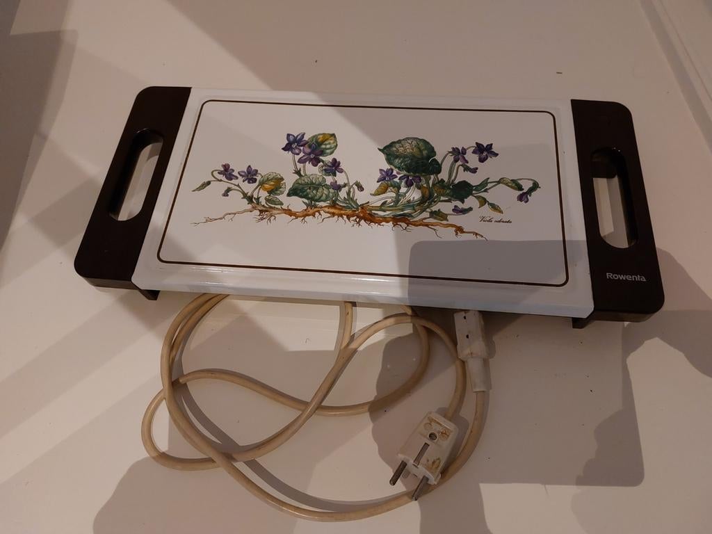 Elektrische warmhoudplaat Rowenta, Huis en Inrichting, Keuken | Keukenbenodigdheden, Ophalen, Gebruikt