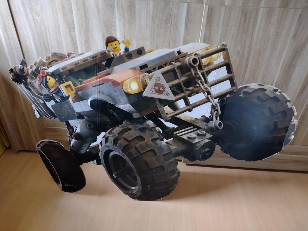 Lego kartonnen display , Lego The Movie, Ophalen, Gebruikt, Lego