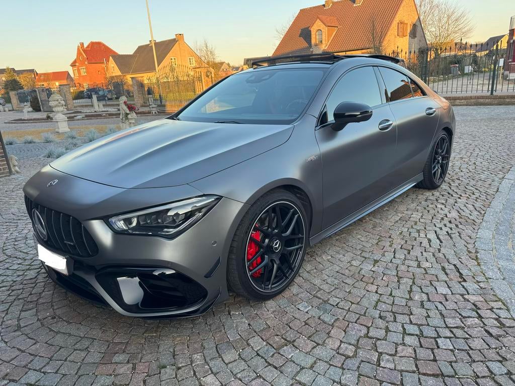 Mercedes CLA 45S 4Matic+  Vele opties en Akrapovic Uitlaat!, Auto's, Mercedes-Benz, Particulier, CLA, 360° camera, 4x4, ABS, Achteruitrijcamera