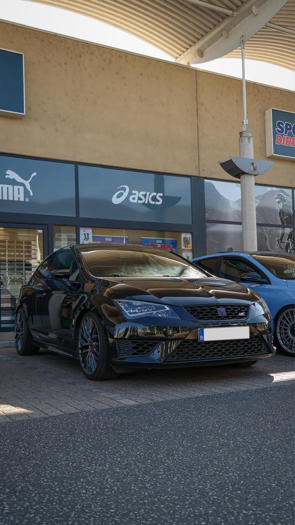 Seat leon cupra 280 - Stage 2+ - 400pk - Dsg - Topstaat, Auto's, 4 cilinders, 149 g/km, Leon, Zwart