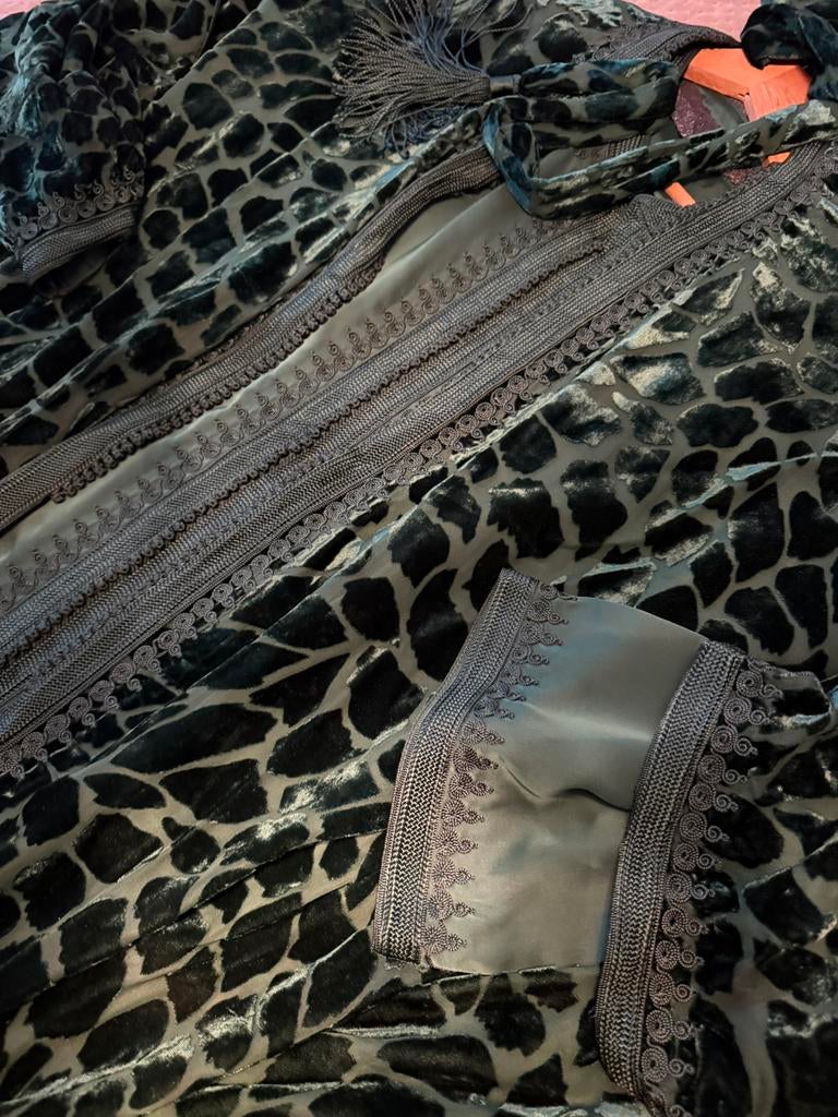 Marokkaanse Kaftan met Kimono – Nieuw, Enlèvement ou Envoi, Autres couleurs, Autres tailles de jeans, Neuf