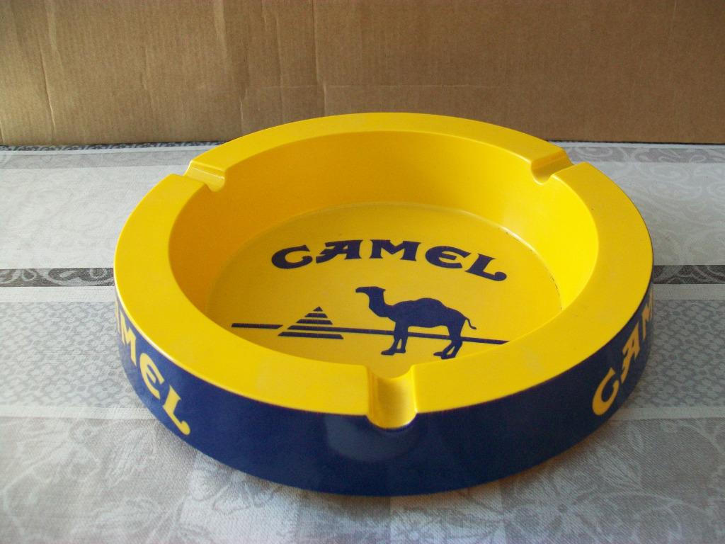 Asbak Camel - Cendrier - Ashtray Aschenbecher Retro Vintage, Verzamelen, Ophalen of Verzenden, Zo goed als nieuw, Asbak