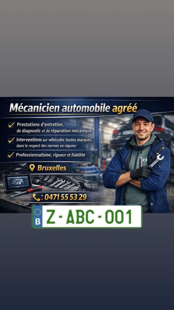 Mécanicien-assistants dépannage- hayon frigo