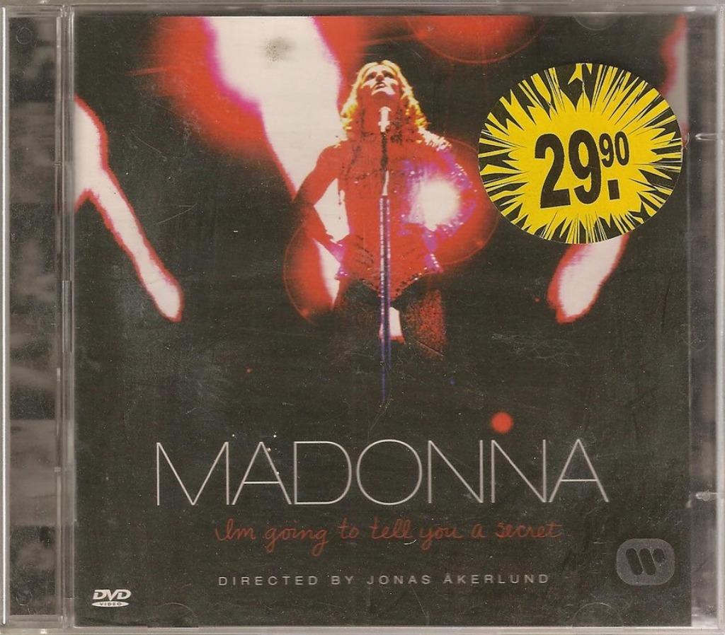 MADONNA  CD + DVD - I 'M GOING TO TELL YOU A SECRET, Verzenden, Zo goed als nieuw, Boxset