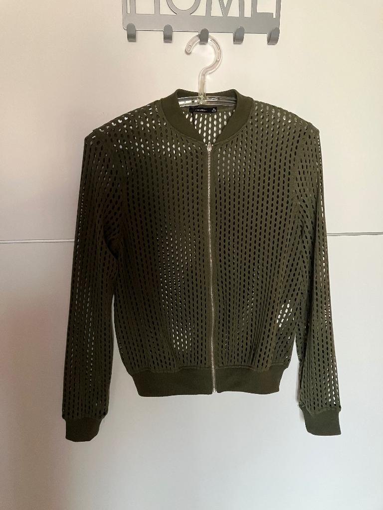 Luchtig jasje, Maat 38/40 (M), Zo goed als nieuw, Jasje, Groen