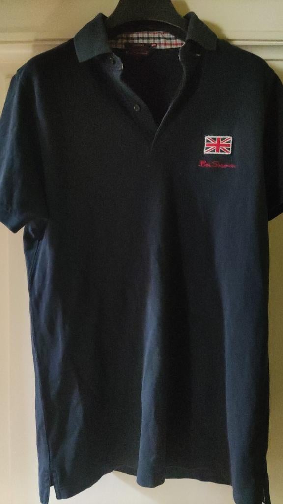 Ben Sherman, polo bleu foncé, taille : S, Enlèvement ou Envoi, Comme neuf