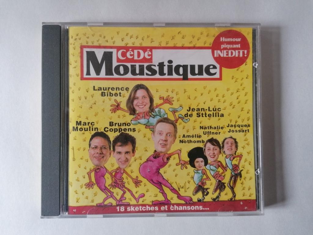 Cédé Moustique Humour piquant Inédit 18 Sketches et Chansons, Ophalen of Verzenden, Gebruikt