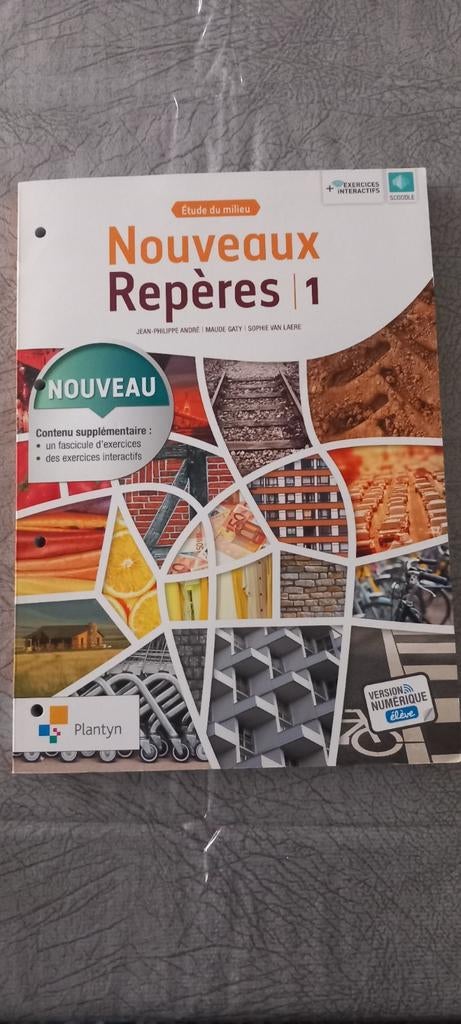 Nouveaux Repères 1, Livres, Neuf, Enseignement secondaire inférieur, Géographie