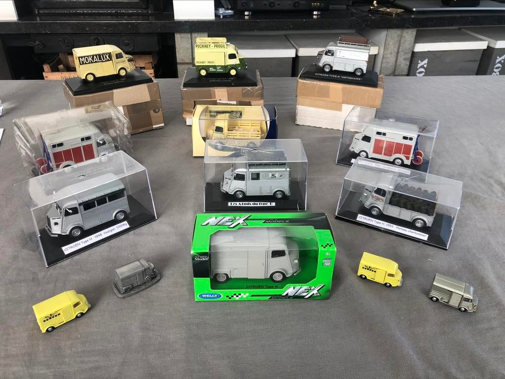 lot collection Citroën hy Hachette eligor norev type H, Enlèvement, Comme neuf, Norev