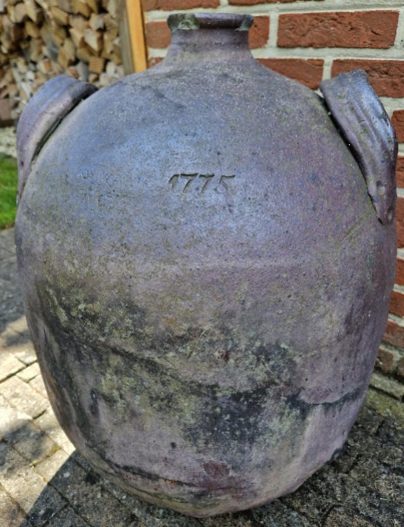 Cruche à huile d'olive ancienne, Antiquités & Art, Enlèvement