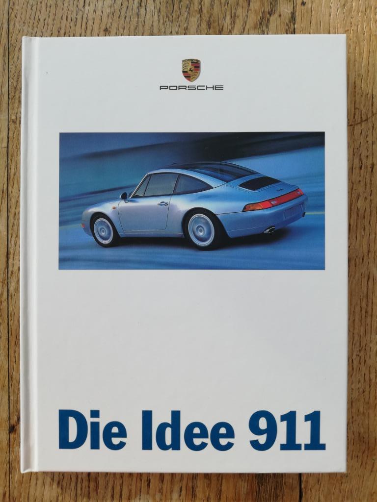 PORSCHE 911 993 1997 DIE IDEA KARTONNEN BROCHURE 96 PAGINA'S, Ophalen, Zo goed als nieuw, Porsche