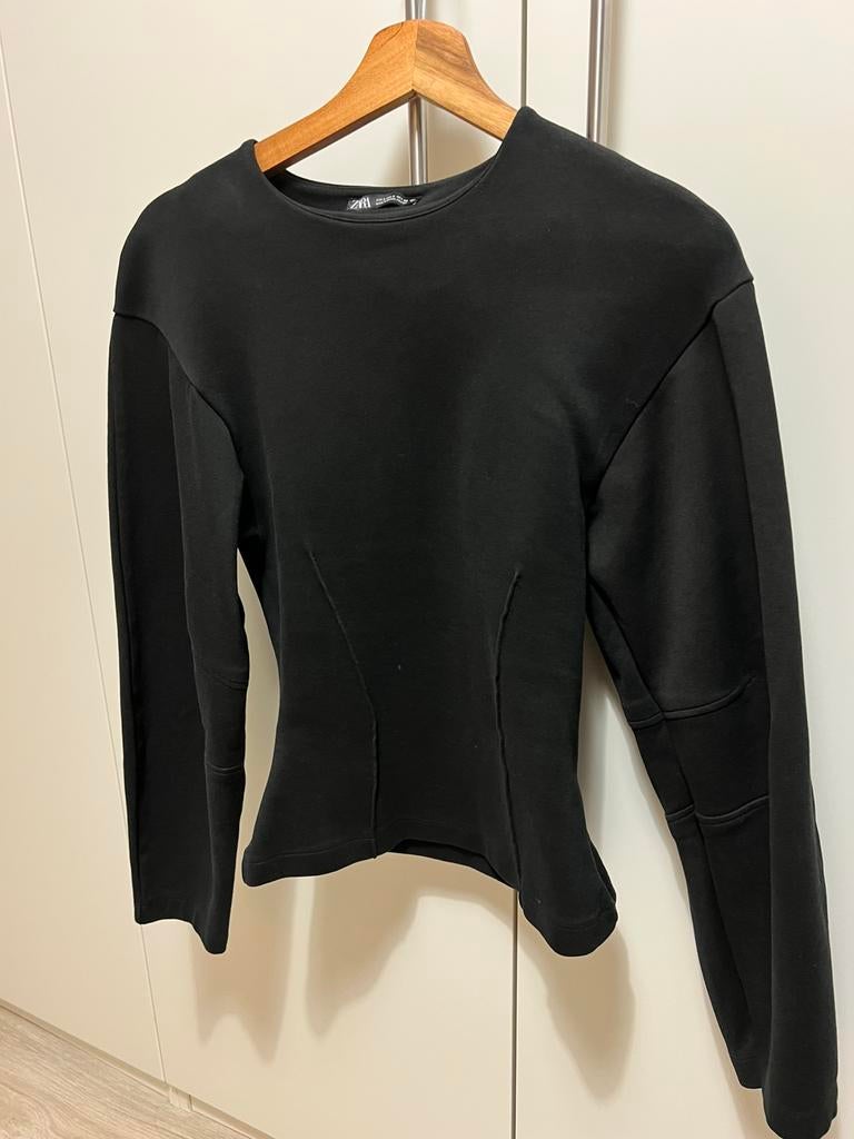 Costume Zara, Enlèvement, Comme neuf, Taille 36 (S), Noir