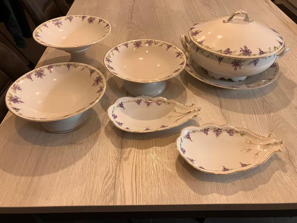 Antiek servies DFB, Antiquités & Art, Enlèvement