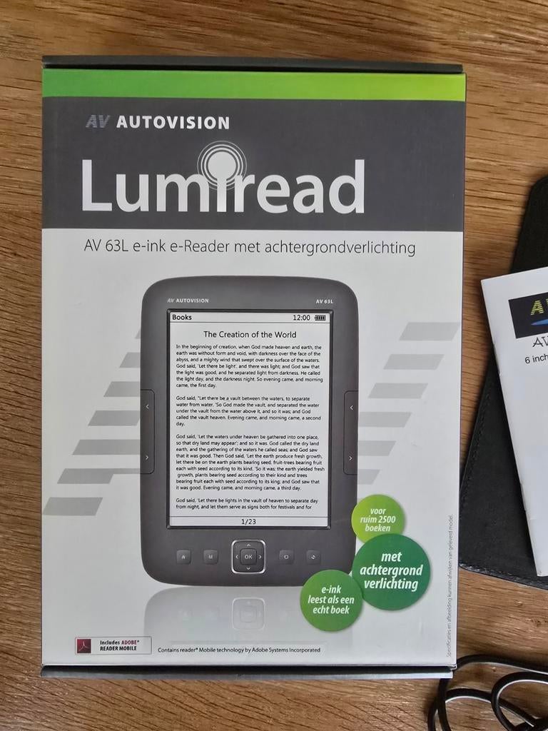 Autovision AV-63L (Voor handige Harry Werkt niet meer), Computers en Software, E-readers, Autovision, 6 inch of minder, Ophalen of Verzenden