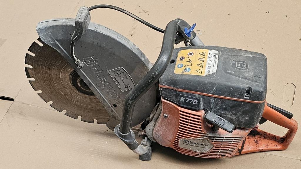 Découpeuse Tronçonneuse Husqvarna K770, Enlèvement, Utilisé