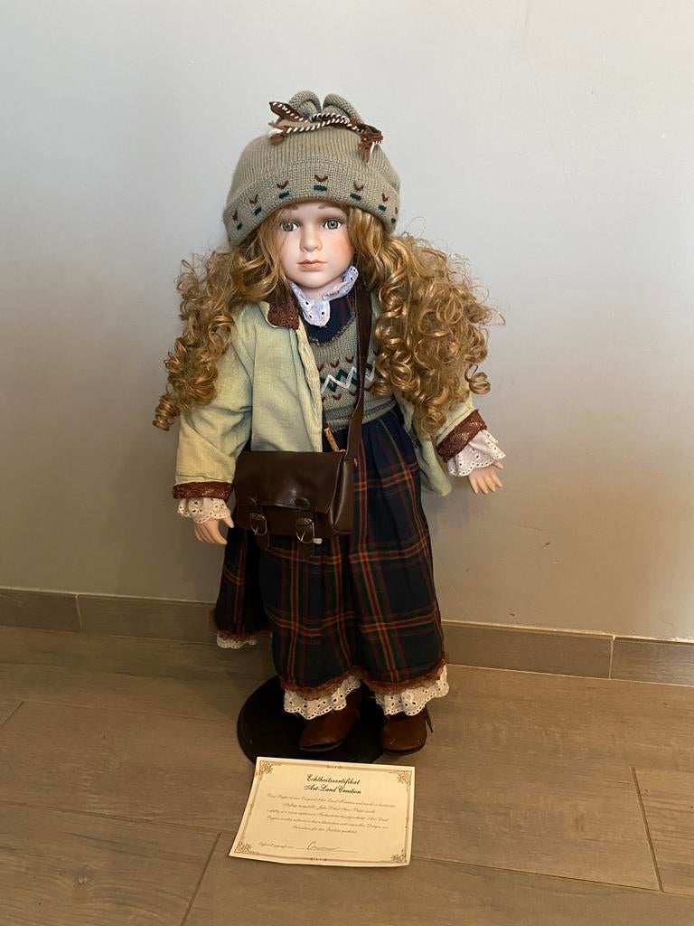 Verzamelpop met certificaat, Verzamelen, Poppen, Ophalen, Zo goed als nieuw, Pop