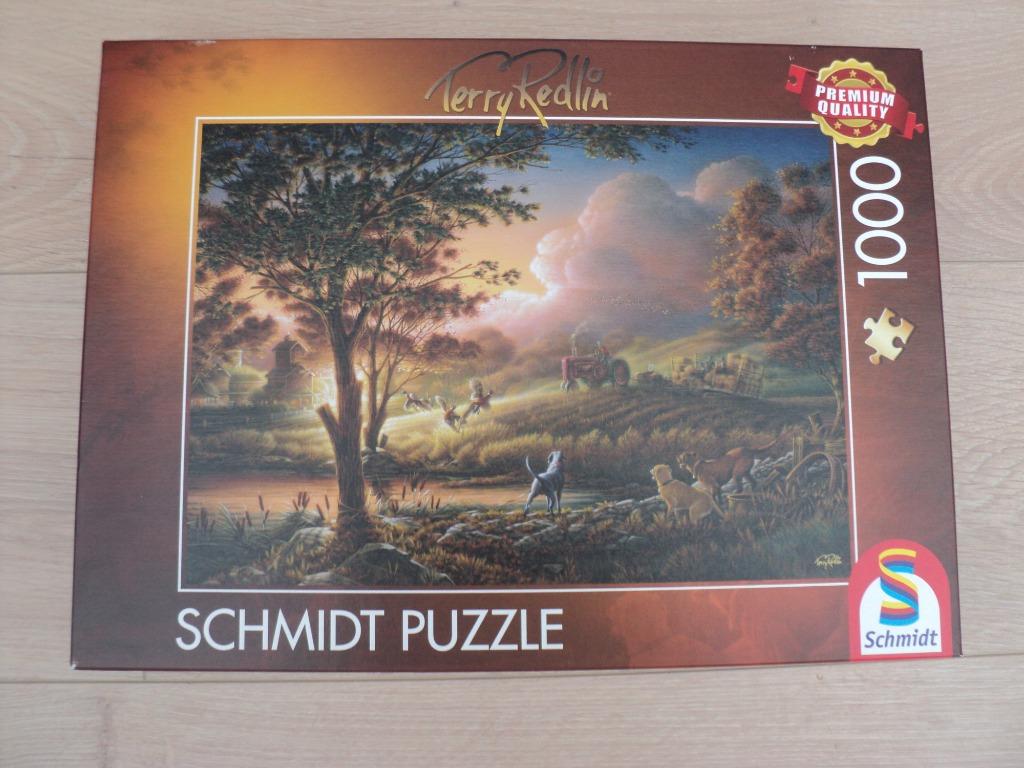 1000 stukjes Schmidt puzzel, Ophalen of Verzenden, 500 t/m 1500 stukjes, Zo goed als nieuw, Legpuzzel