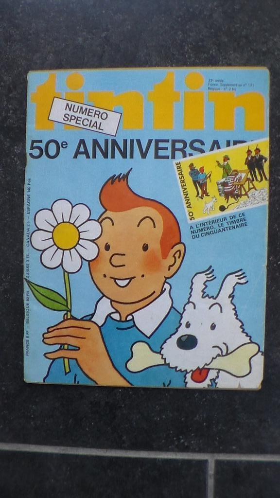 Journal Tintin " spécial '', Collections, Enlèvement, Tintin, Utilisé, Autres types