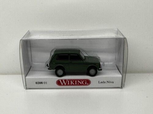 Ancien 4x4 LADA Niva Vert 1/87 HO WIKING Neuf + Boite, Ophalen of Verzenden, Nieuw, Auto, Wiking