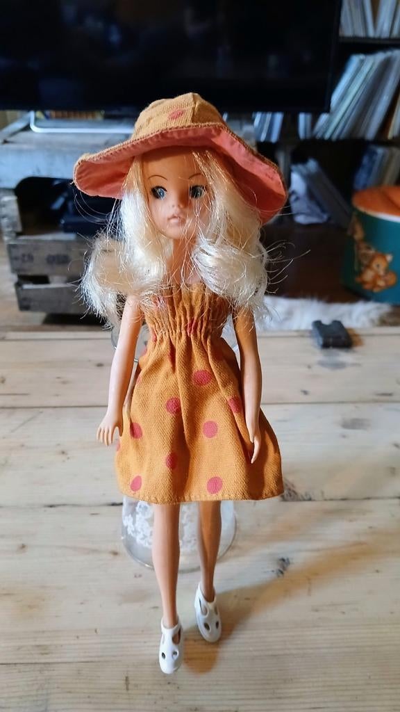 Prachtige Sindy pop, Verzamelen, Poppen, Ophalen of Verzenden