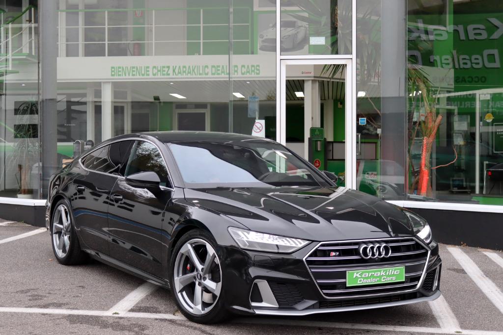 AUDI S7 SPORTBACK 349CV QUATTRO MATRIX PNEUMATIC CAMERA360, Cuir, Argent ou Gris, Achat, 170 g/km
