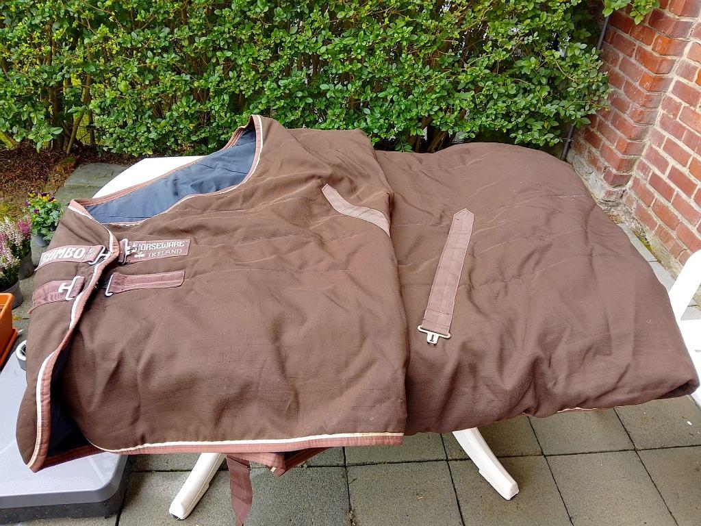 HORSEWARE - Couverture brune de box taille 6.6 200gr, Ophalen, Zo goed als nieuw, Deken