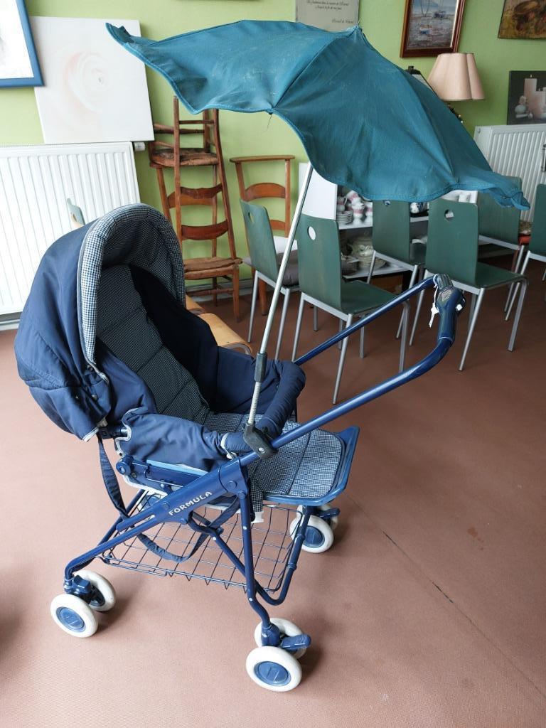 Poussette Périclès avec capote, ombrelle, habillage pluie, Enlèvement, Utilisé, Poussette