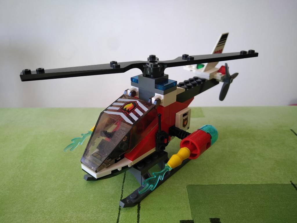 Lego City 7238 Fire Helicopter complet manuel PDF, Enlèvement ou Envoi, Utilisé, Ensemble complet, Lego