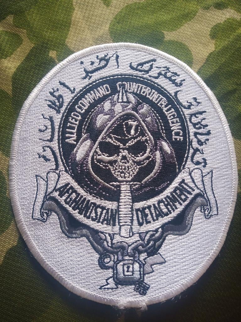US - Patch unité de contre-espionnage  en Afghanistan, Collections, Objets militaires | Général, Armée de terre, Enlèvement ou Envoi