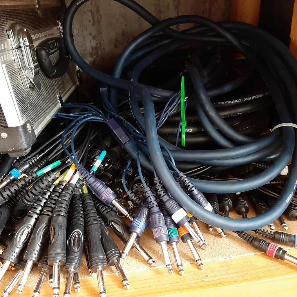 Verschillende audio kabels, Ophalen