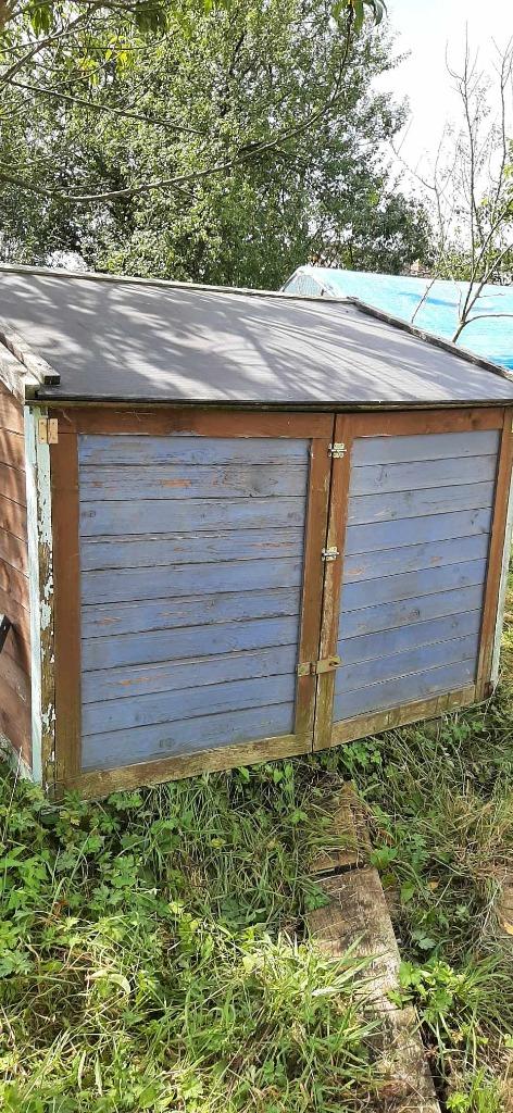 abri de stockage de jardin, Jardin & Terrasse, Moins de 200 cm, Cabane en bois, Enlèvement, Utilisé