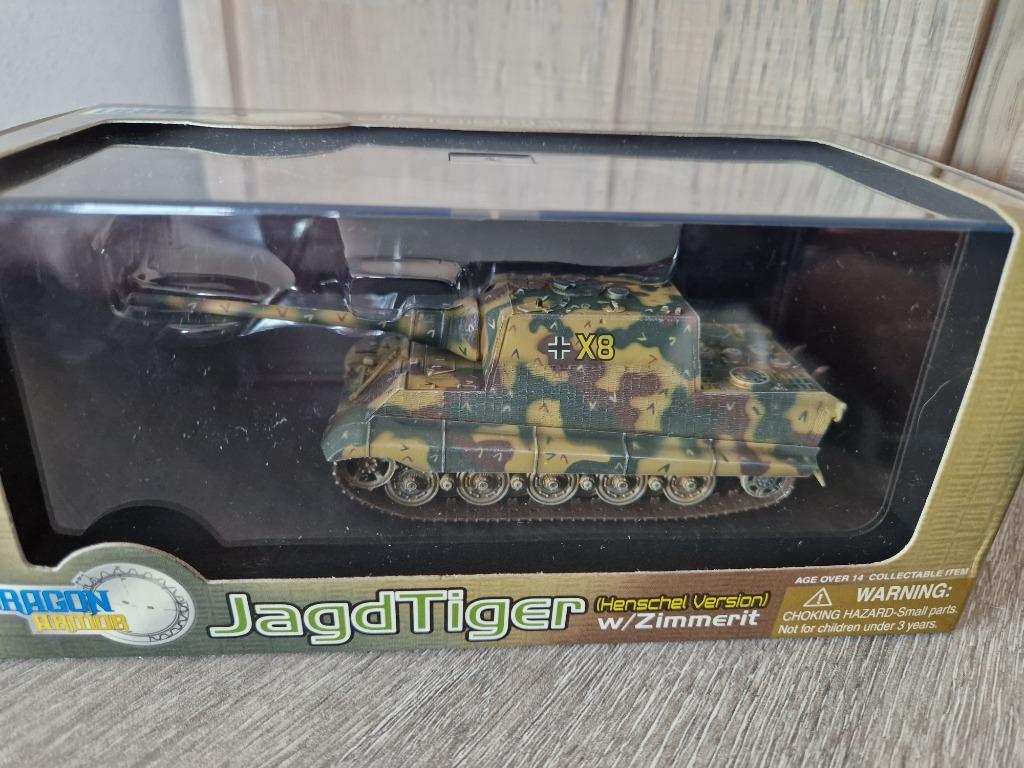 Dragon Armor 60110 JagdTiger (Henschel Version) tank char, Enlèvement ou Envoi, Armée de terre, Miniature ou Figurine
