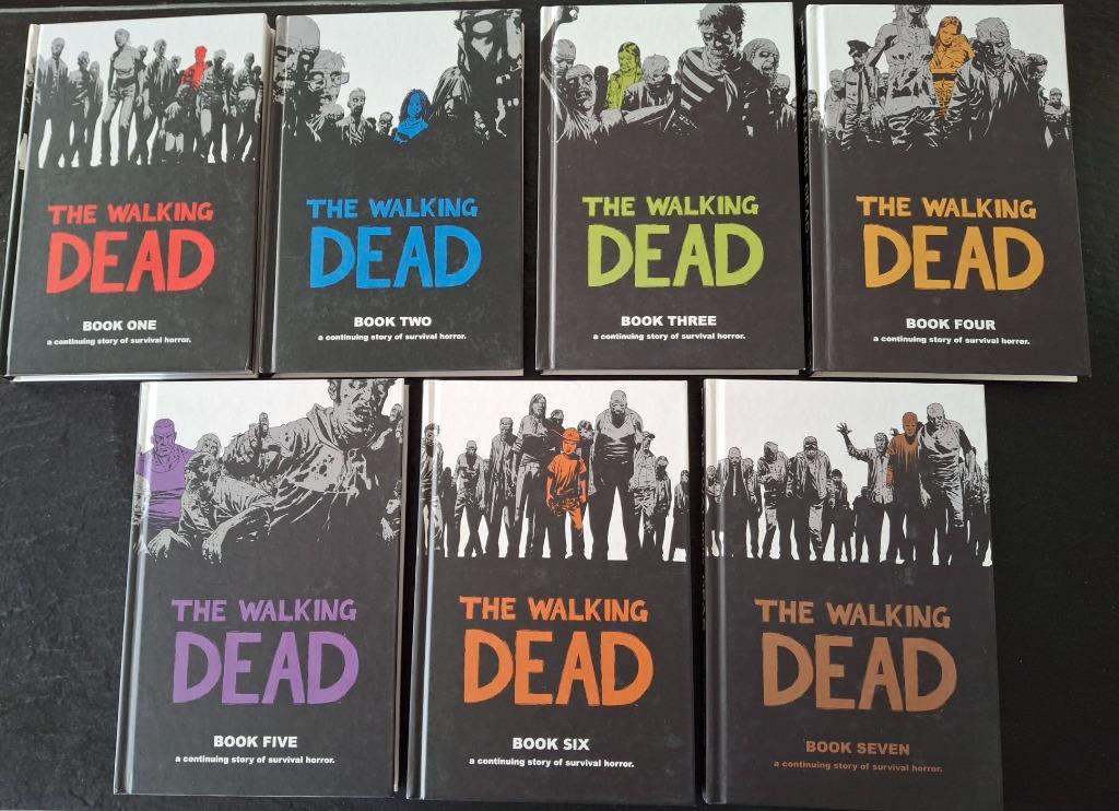 The Walking Dead - HC - book 1 - 7, Boeken, Meerdere comics, Ophalen, Zo goed als nieuw, Amerika